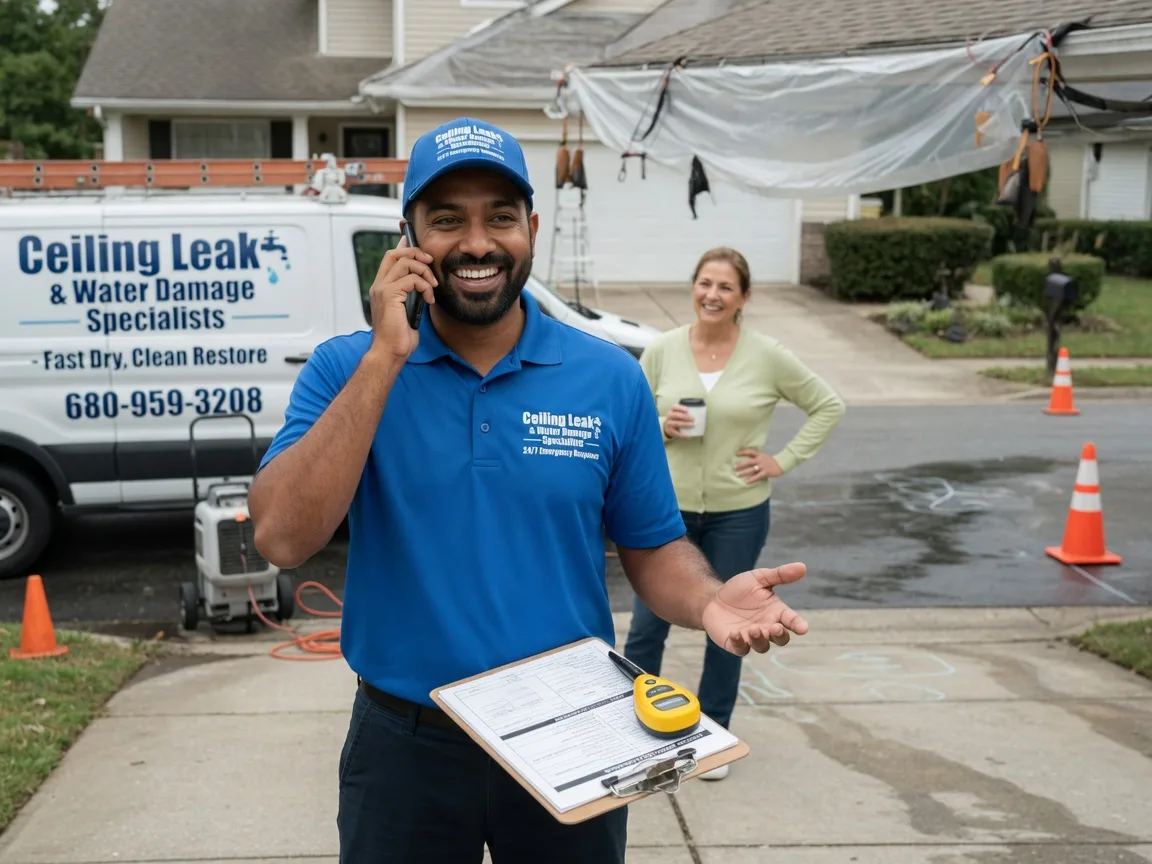 Ceiling Leak Cleanup Lewiston, ME FAQs